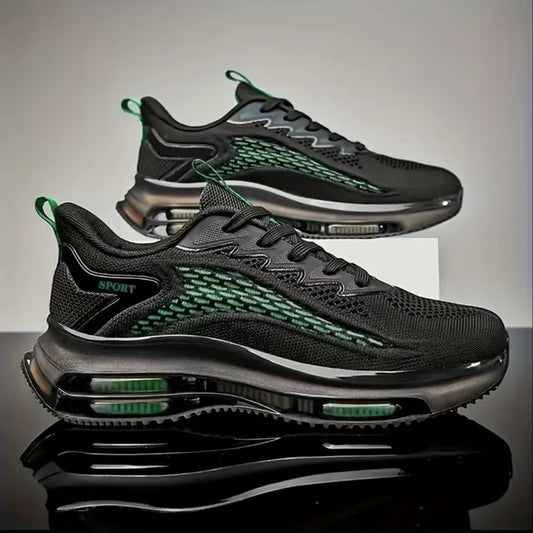 Men's Casual Red Platform Basketball Sneakers – Sport & Walking Shoes