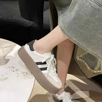 Casual Outdoor Sneakers – Comfortable Versatile Lace-Up Sport Shoes