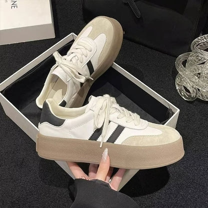 Casual Outdoor Sneakers – Comfortable Versatile Lace-Up Sport Shoes