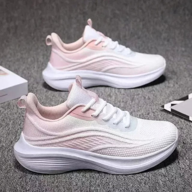 Women's Casual Running Shoes – Breathable Mesh & Anti-Slip Outdoor Sneakers