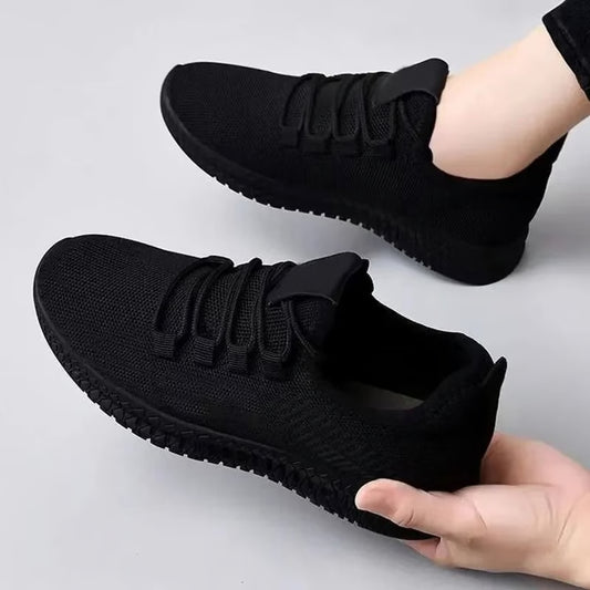 Women's Breathable Platform Sneakers Fashionable Casual Running Shoes