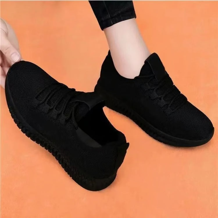 Women's Breathable Platform Sneakers Fashionable Casual Running Shoes