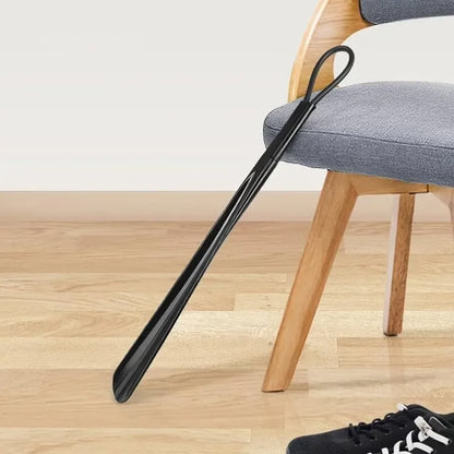 Extra Long Flexible Shoe Horn Black Plastic Shoe Lifter