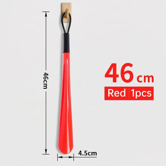 Extra Long Flexible Shoe Horn Black Plastic Shoe Lifter
