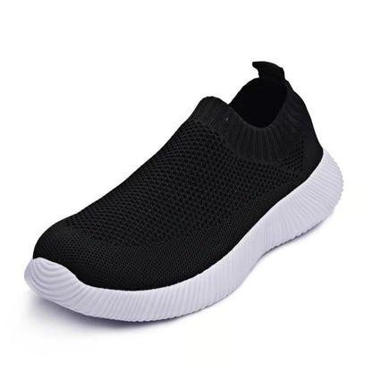 Women's Breathable Slip On Sock Sneakers Knit Walking Shoes