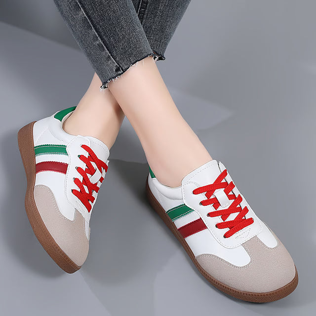 Women's Breathable Running Shoes  Lightweight Mesh Platform Sneakers